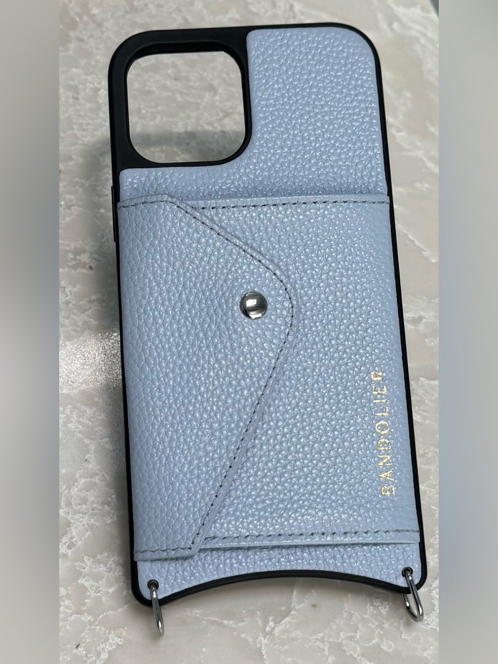 Bandolier iPhone 13 Pro Max Case in color Periwinkle